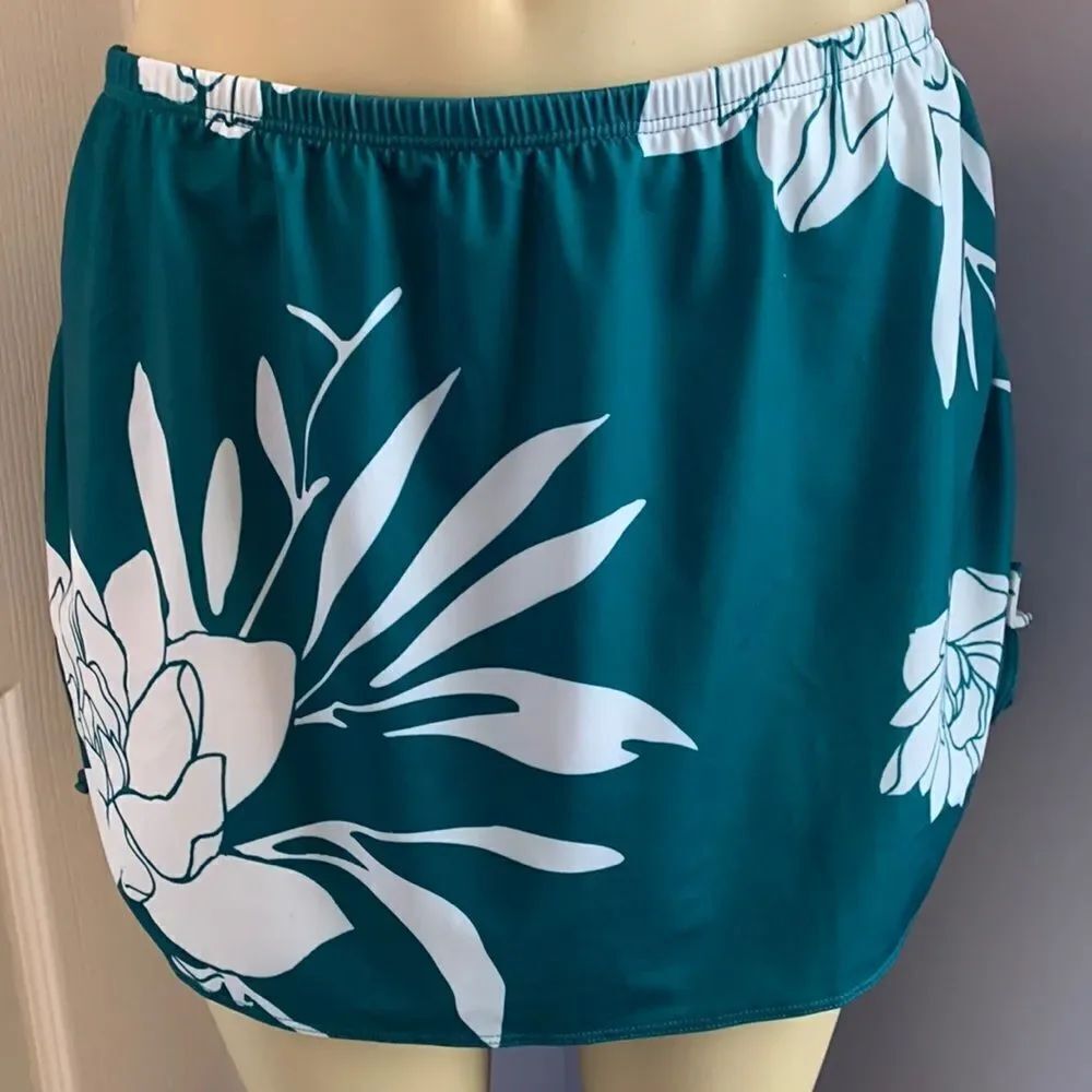 Lane Bryant Cacique Panties Skirt Swimsuit Bottoms Swimwear 20